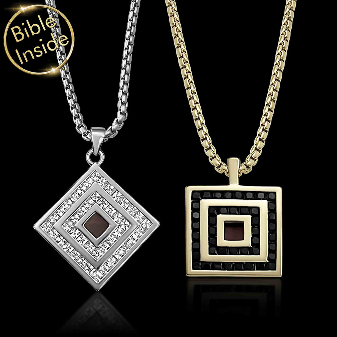 Sterling silver Christian pendants Romeo & Juliet Necklaces