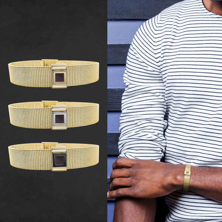 Stylish Christians gift bracelet combining scripture and modern design