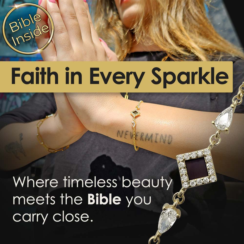 Christmas present bracelet for Christians – Biblical scripture inside