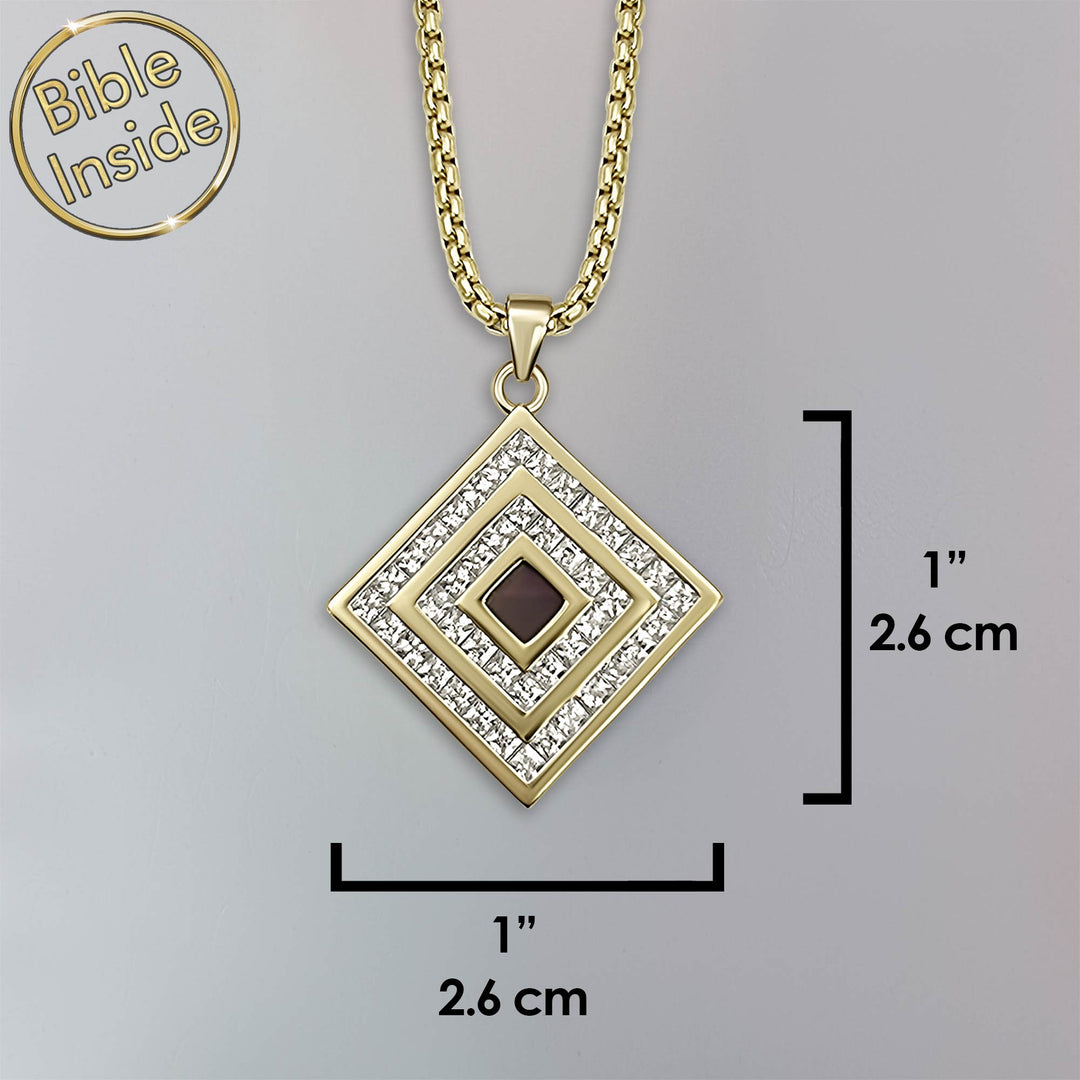 Special Christmas gifts for wife – rhombus design with scripture