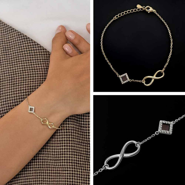 Jewelry for females infinity bracelet – minimalist Christian design