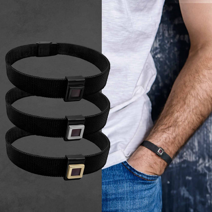 Mini Bible bracelet gift for Christian men – modern faith accessory