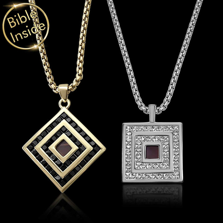 Bible gift for women – elegant rhombus design for daily wear