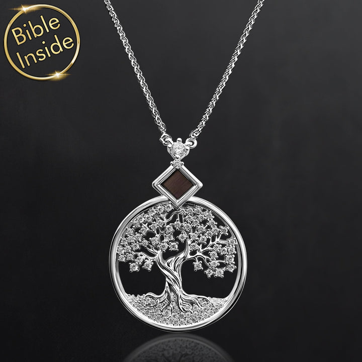 Biblical necklace Tree of Life pendant in silver – timeless design