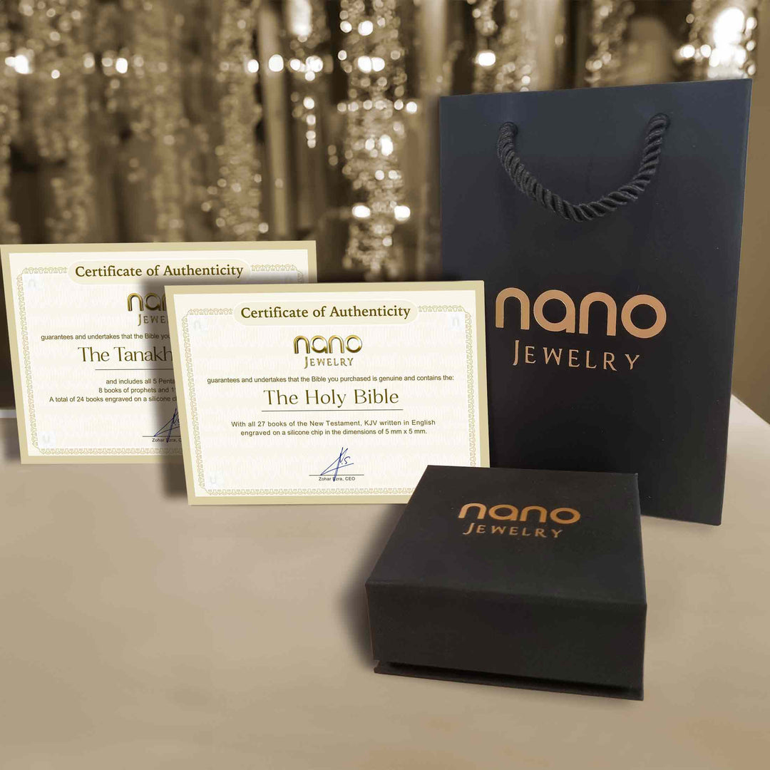 Christian Bracelet for Men with Nano Bible - Nano Jewelry