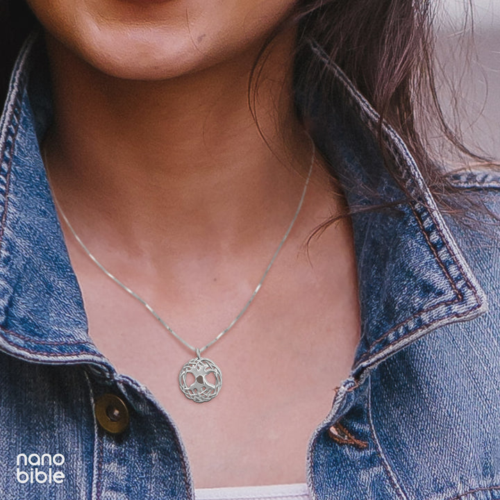 Tree of Life Pendants With The Nano Bible - My Nano Jewelry