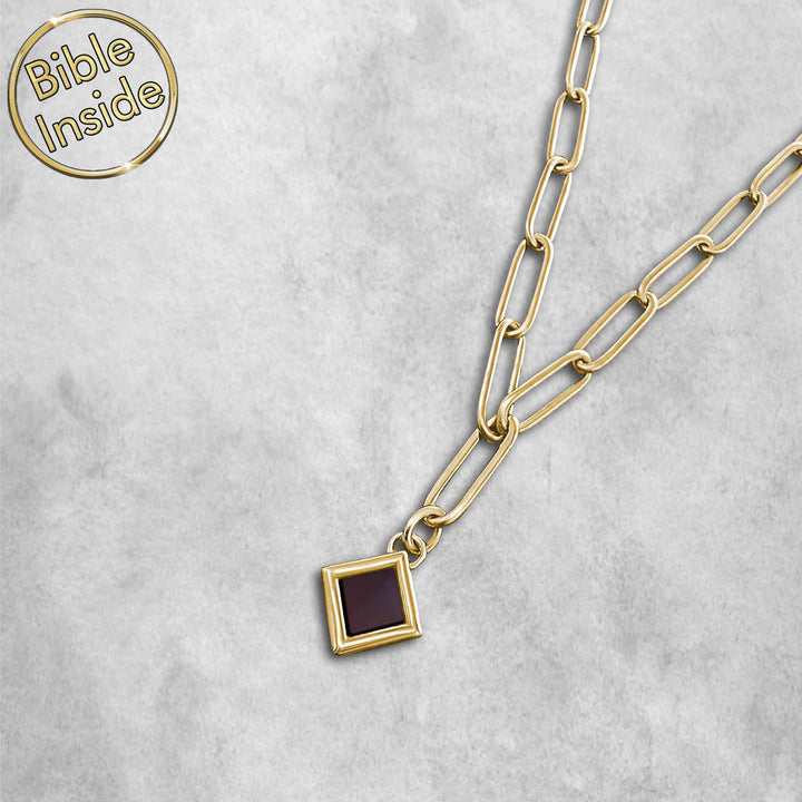 Unique jewelry for women with nano Bible chip technology inside

