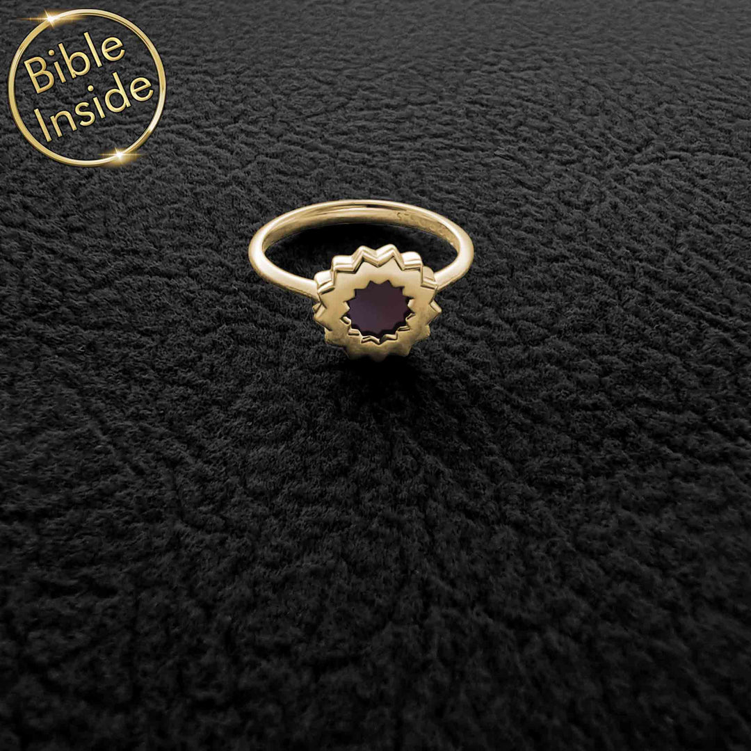 Biblical 14K Gold Rings With The Complete New Testament - My Nano Jewelry