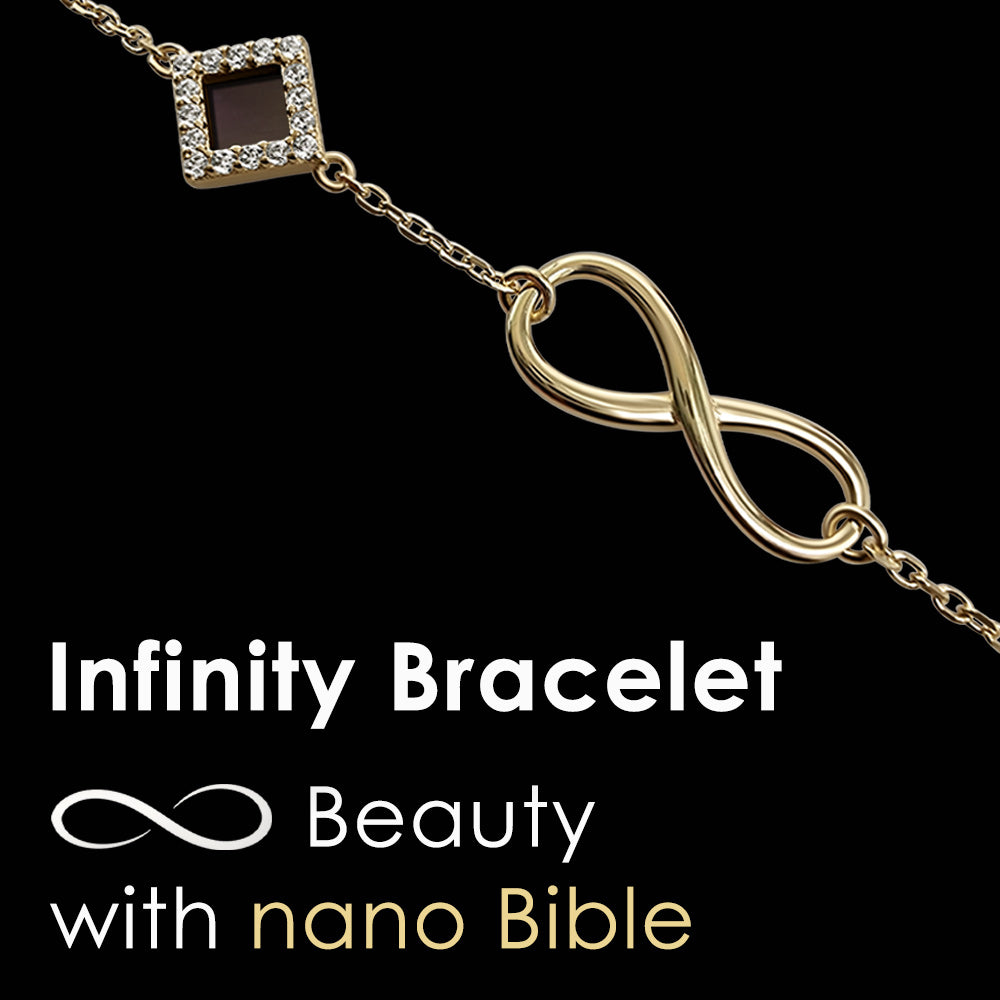 Jewelry for females with silver infinity, everyday faith-inspired design