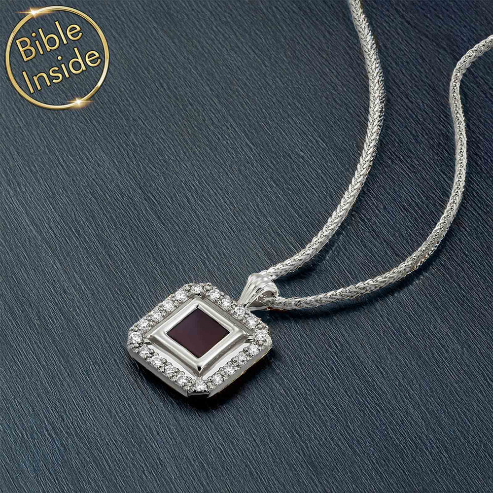 Diana necklace women's Christian jewelry with Testament inside