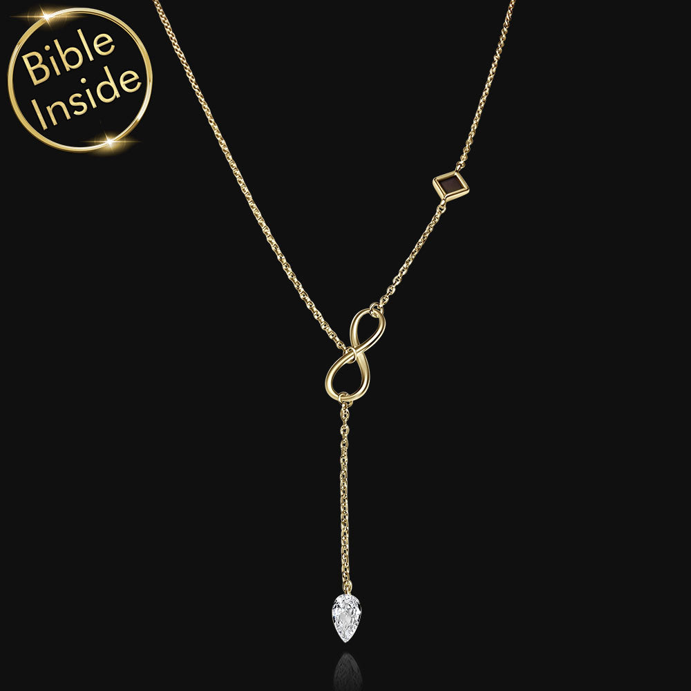 Women's Christian jewelry Milano design with innovative nano Bible technology