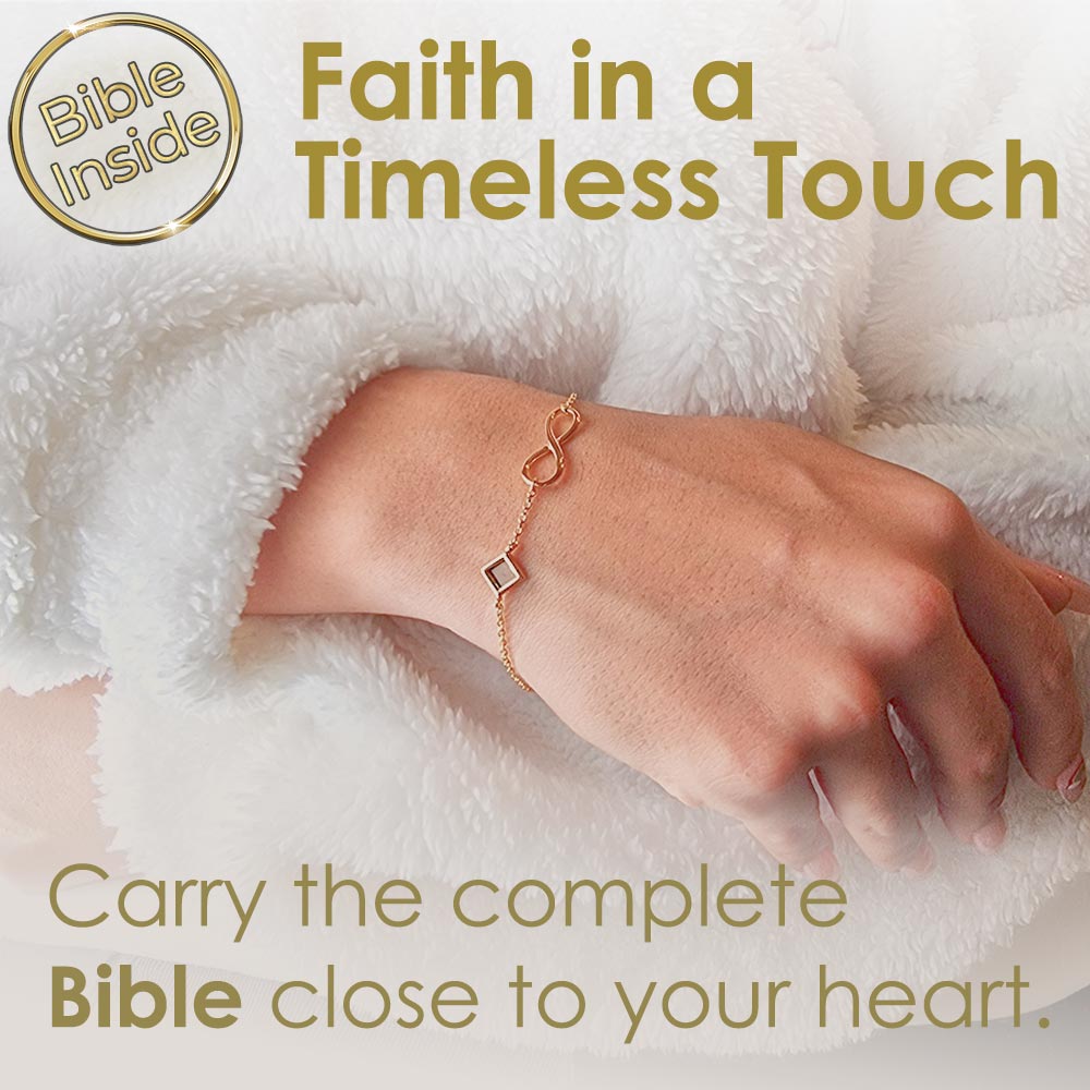 Gold jewelry for her Milano bracelet – unique Christian accessory